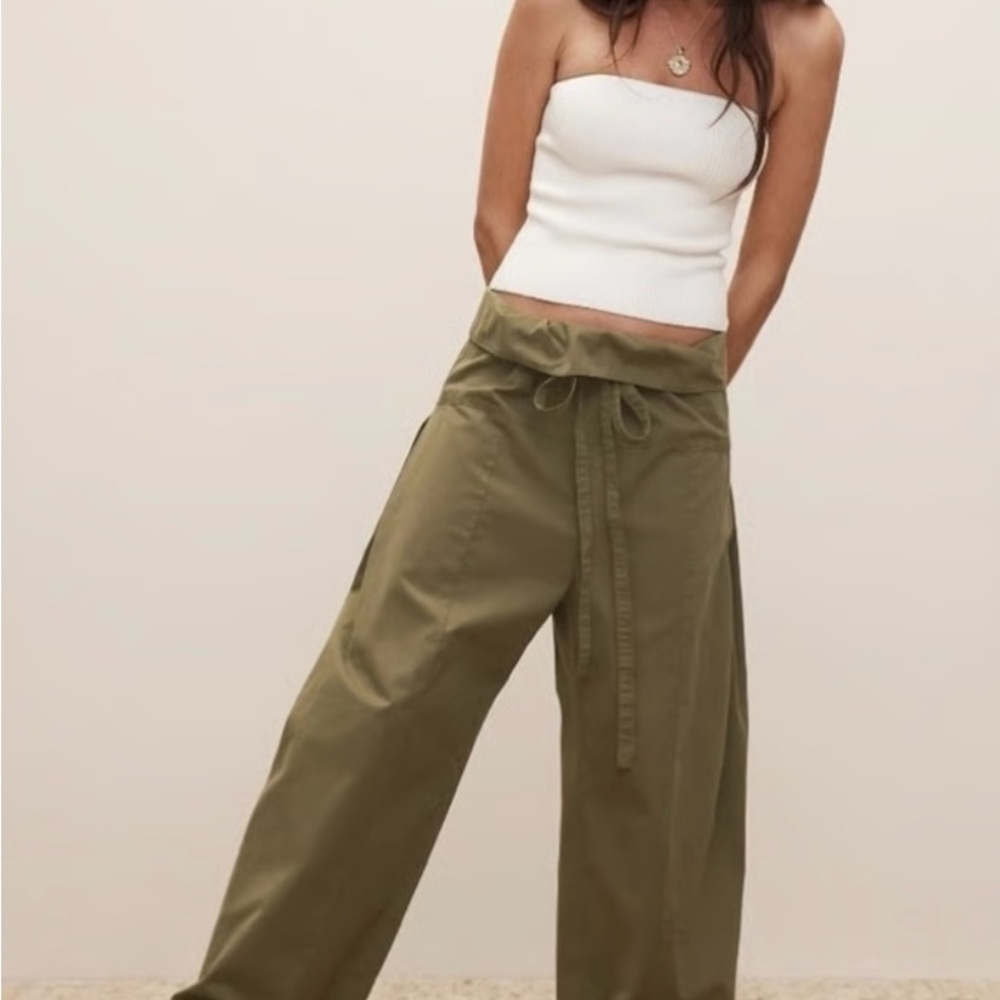 Banana republic the white lotus fisherman pants